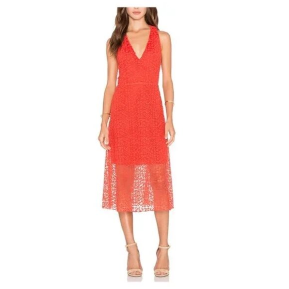 Alice + Olivia Noreen Dress with Cut Outs, Size 8 - Picture 1 of 8